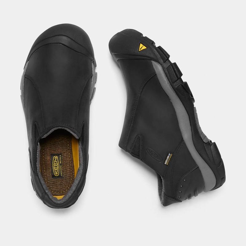 Keen Brixen Waterproof Kısa - Erkek Slip-on Ayakkabı - Siyah - Turkey (721963JBA)